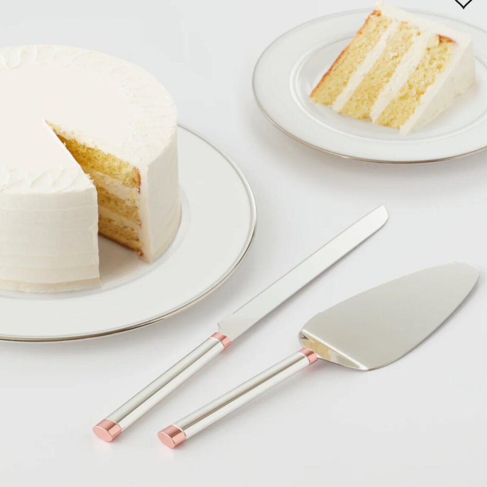 Kate Spade Wedding Cake Knife and Server